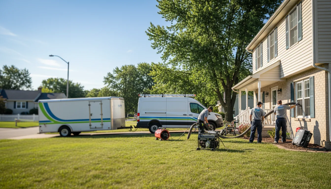 Flooded Basement Restoration And Cleanup With Repair in Bear Branch, KY near me